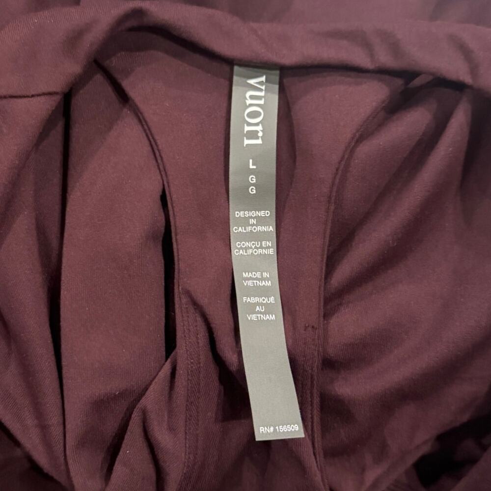 NEW Vuori Halo Racerback Midi Tank Dress Size Large - Picture 10 of 13